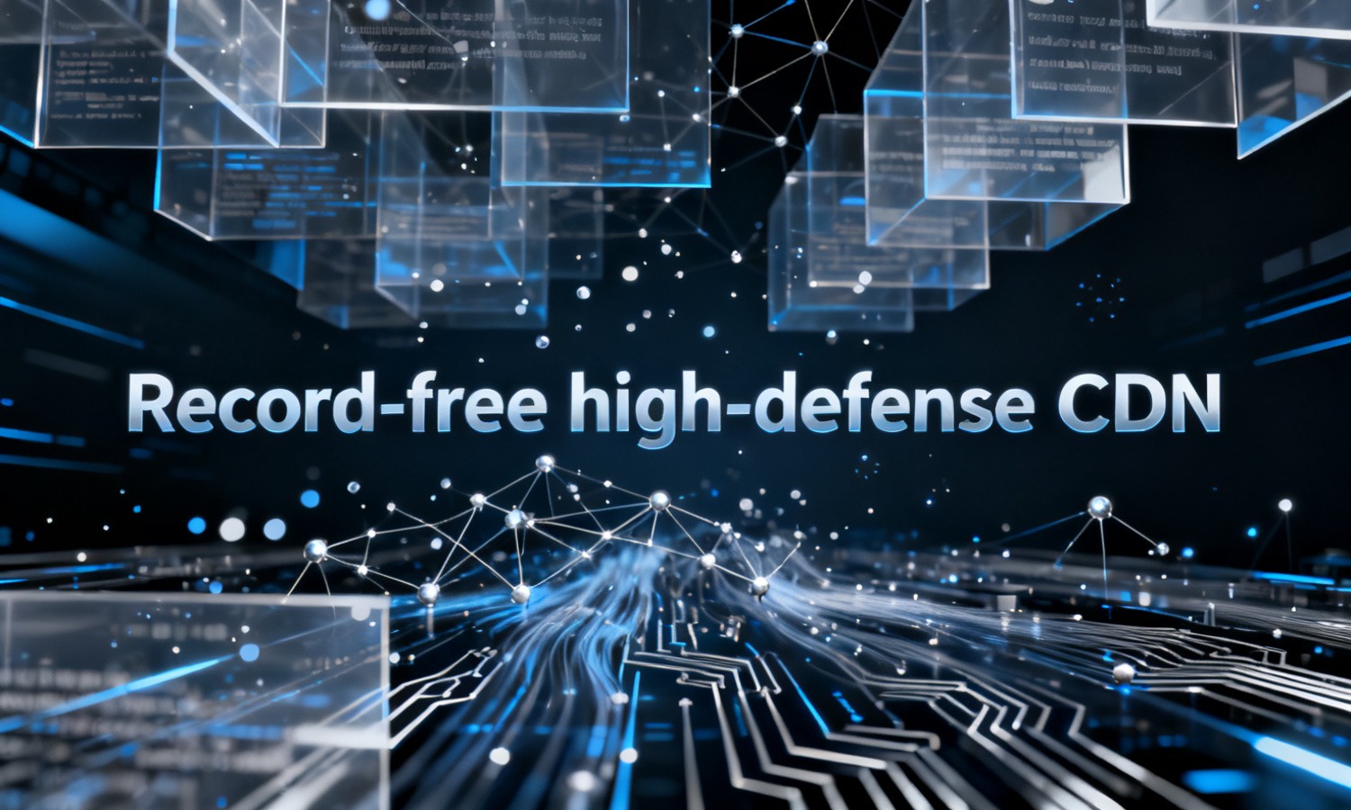 Record-free high-defense CDN