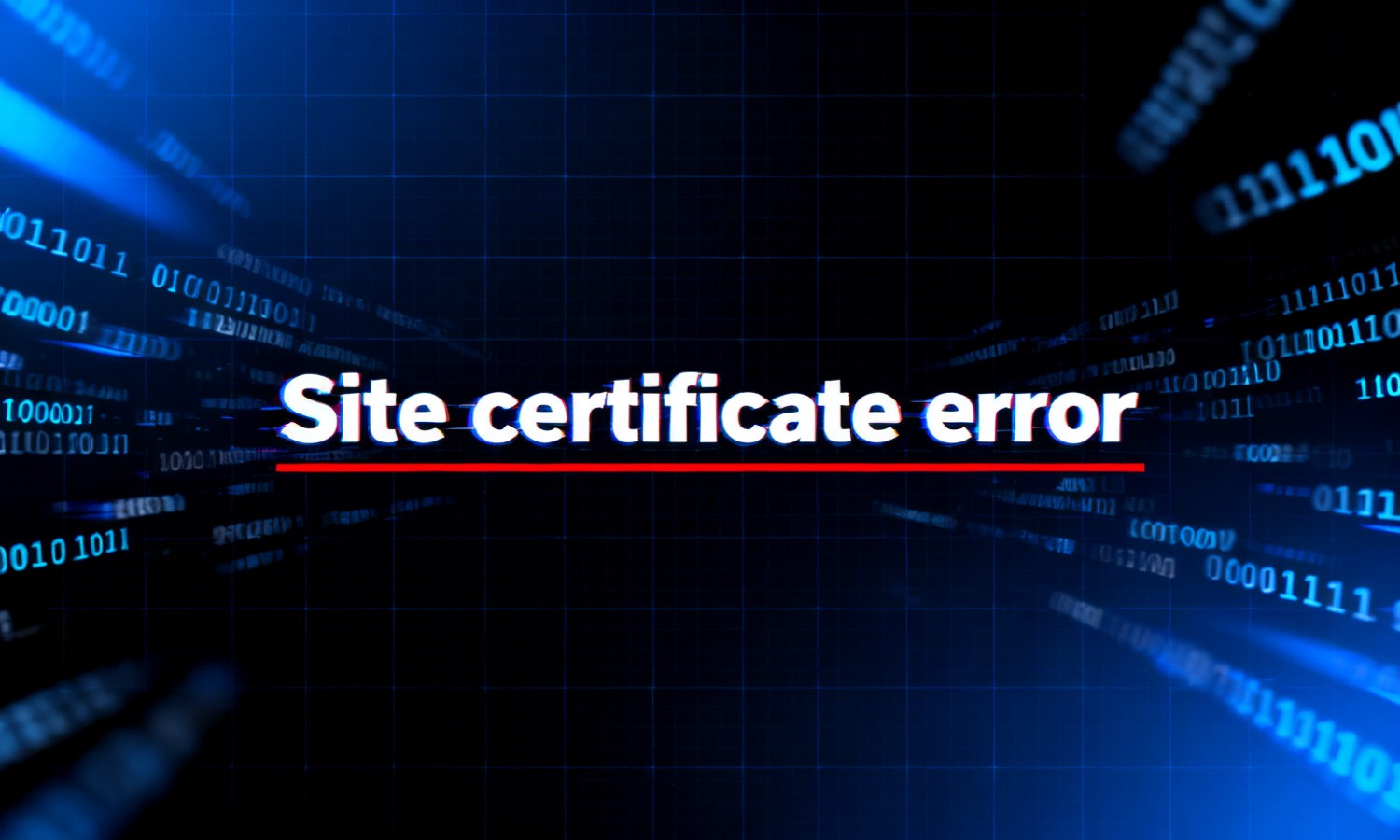 Site certificate error
