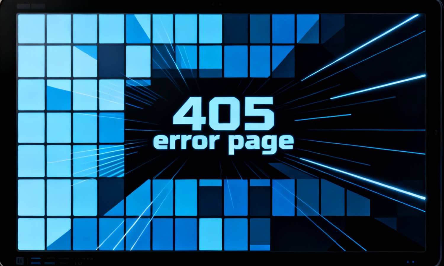 405 error page