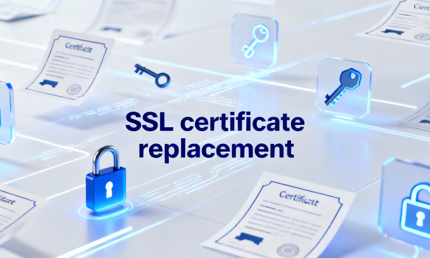 SSL certificate replacement