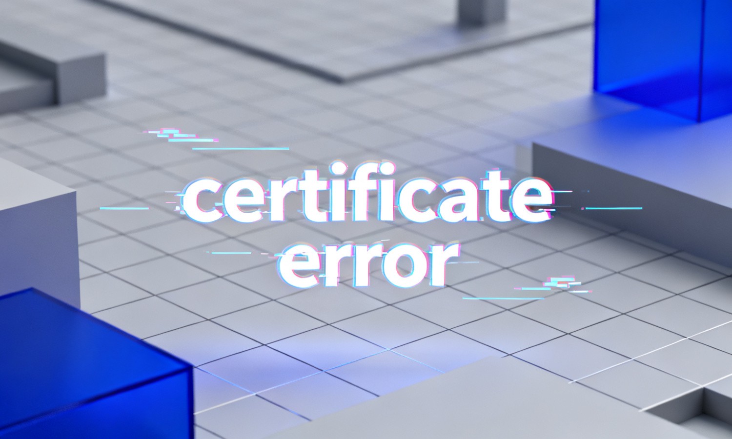 certificate error