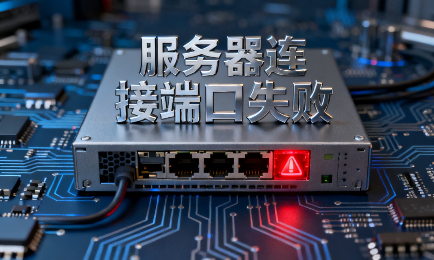 服务器连接端口失败