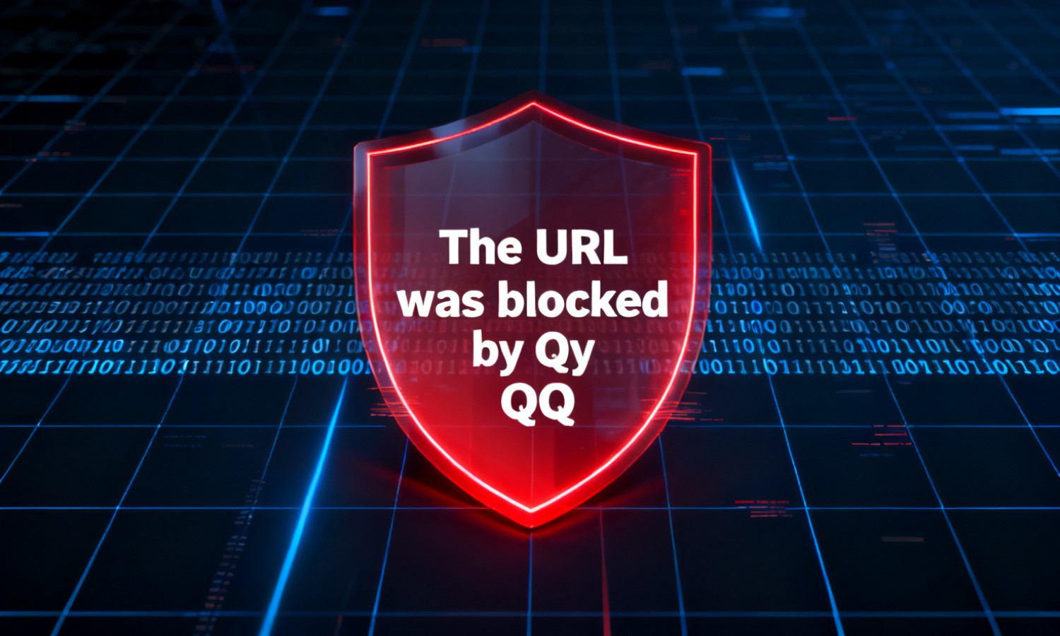 The URL was blocked by QQ