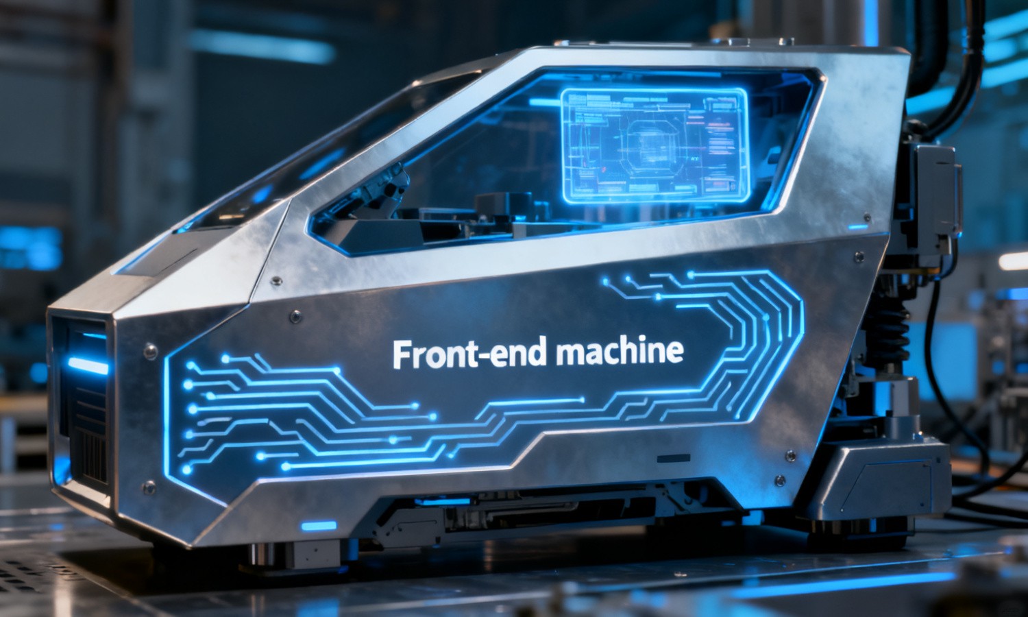 Front-end machine