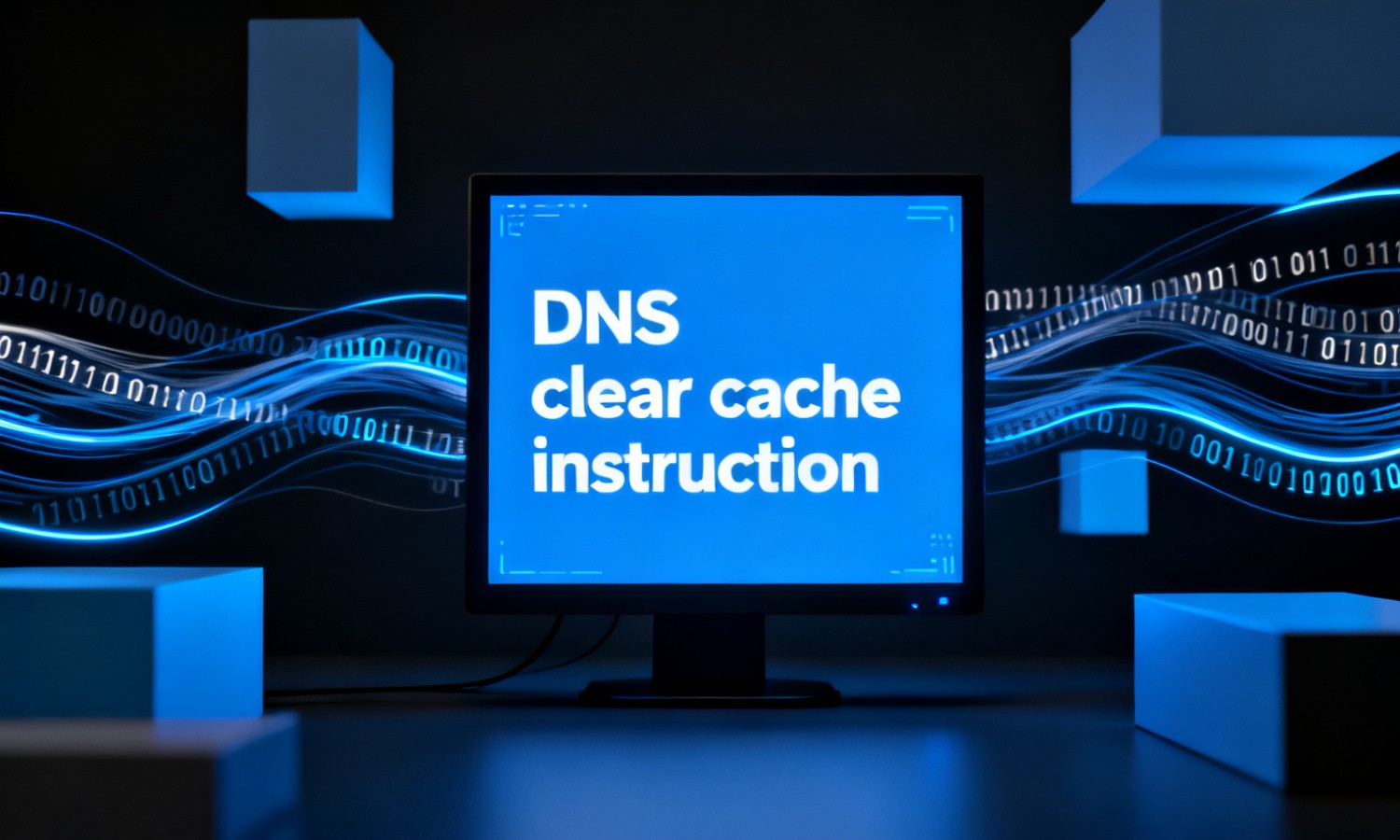 DNS clear cache instruction