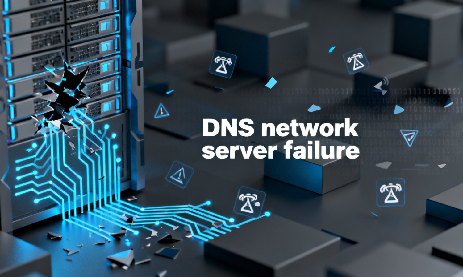DNS network server failure