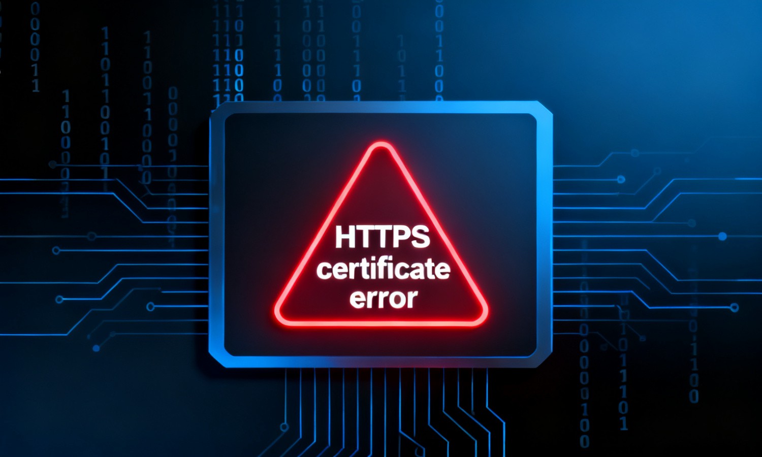 HTTPS certificate error