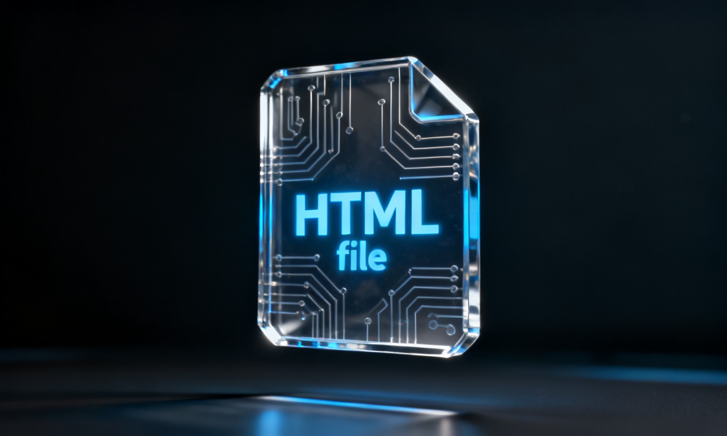 HTML file