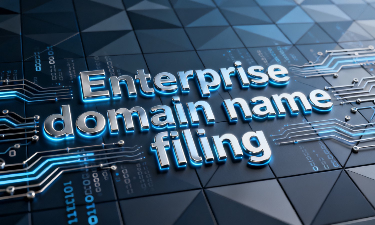 Enterprise domain name filing