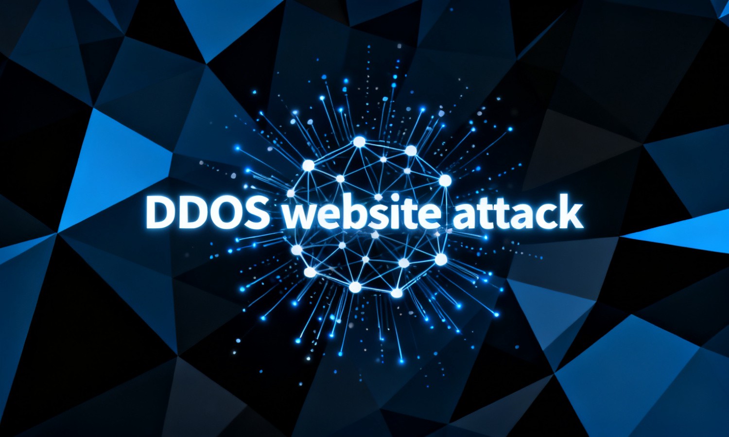 DDoS website attack