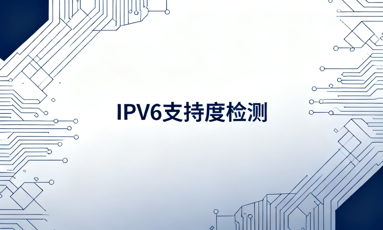 IPV6支持度检测
