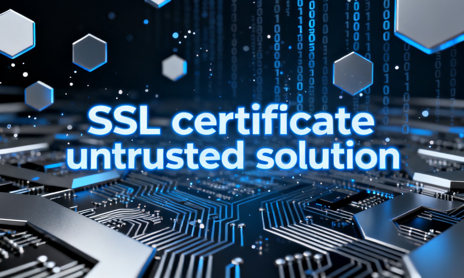 SSL certificate untrusted solution