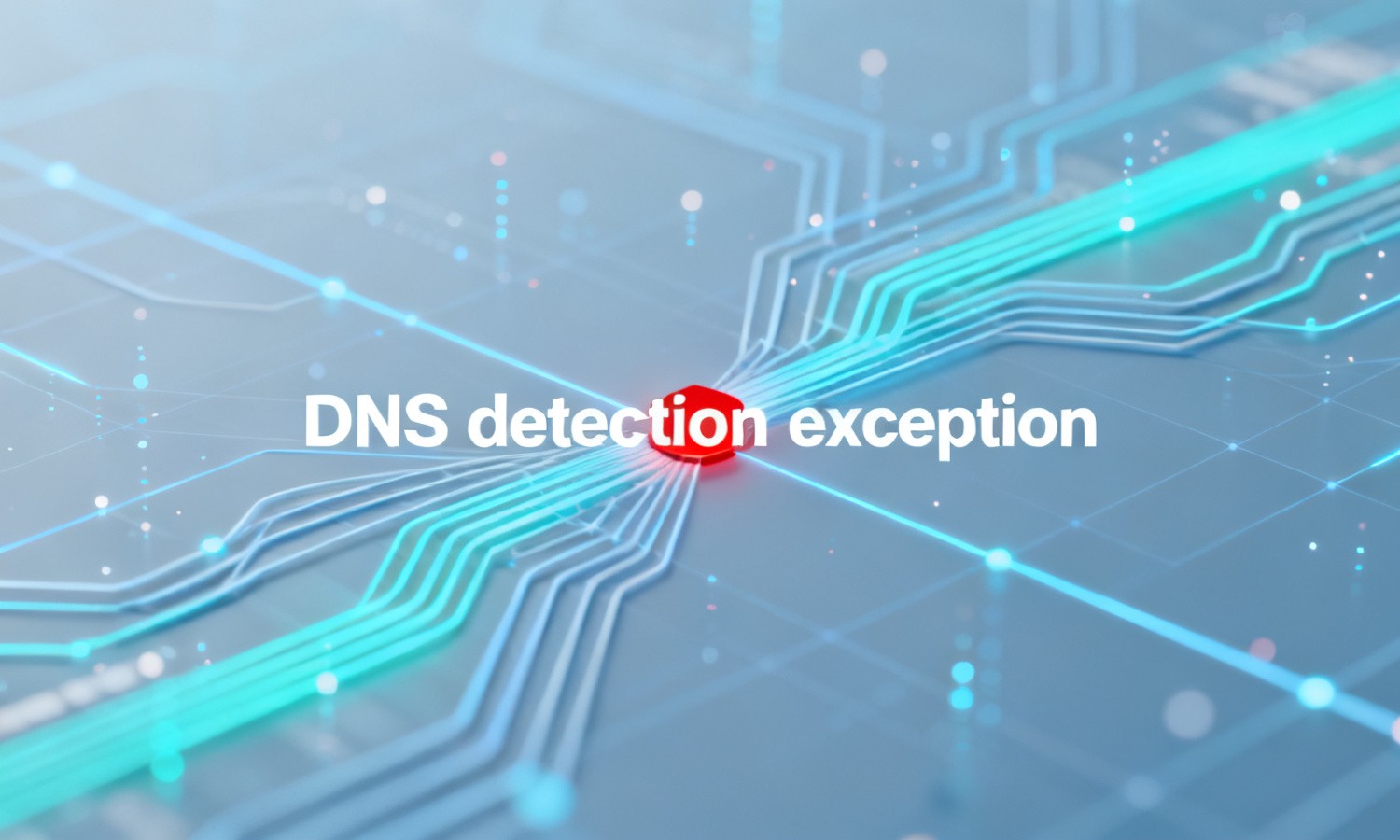 DNS detection exception