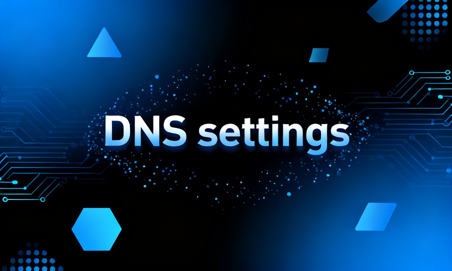 DNS settings