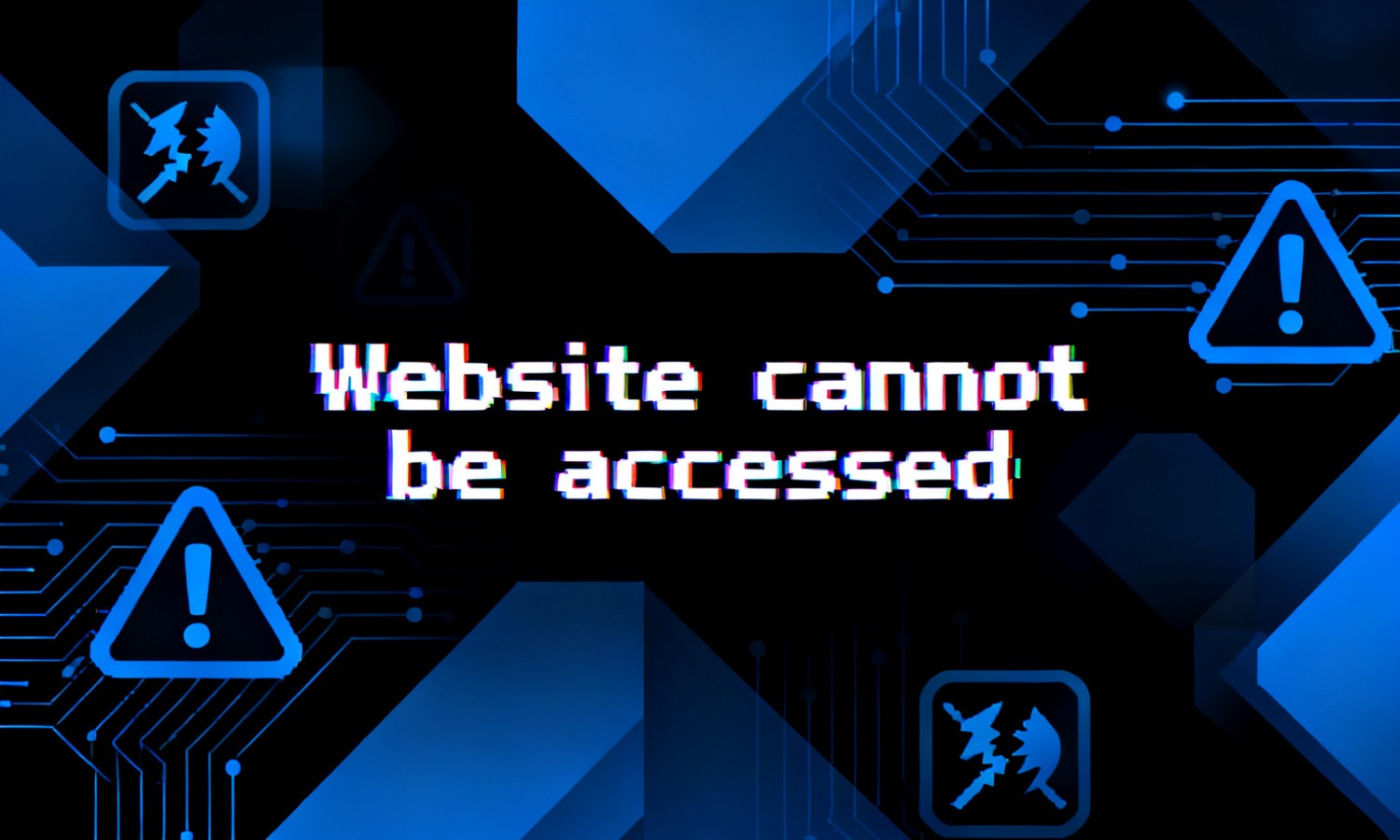 Website cannot be accessed