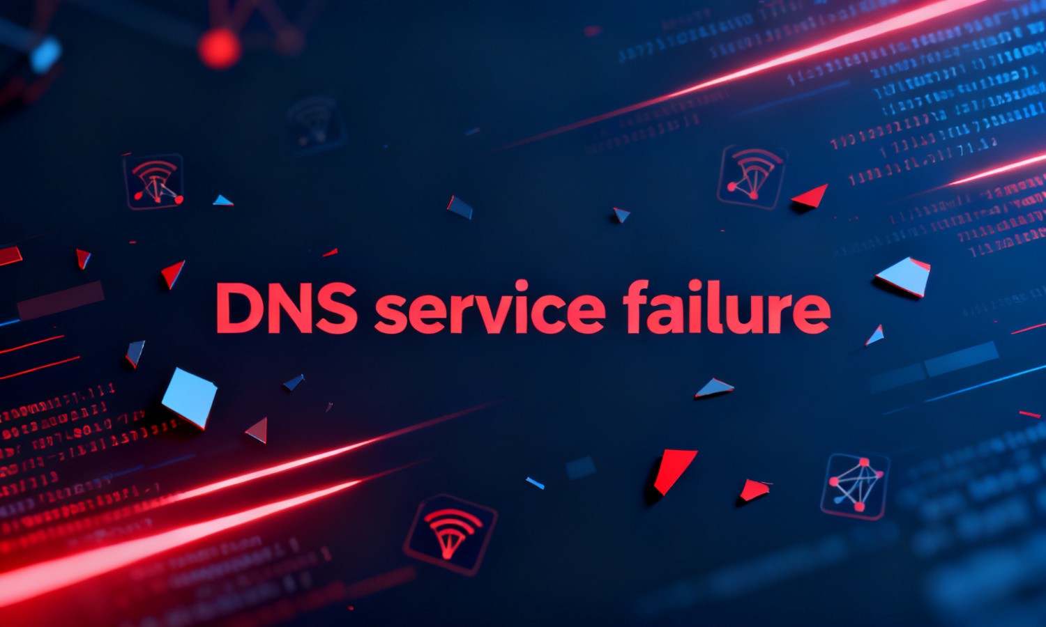 DNS service failure
