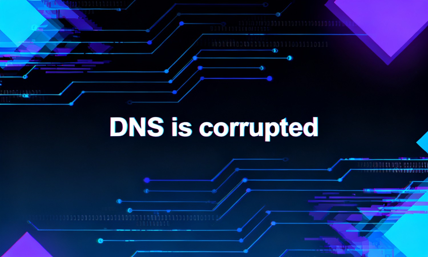 DNS is corrupted