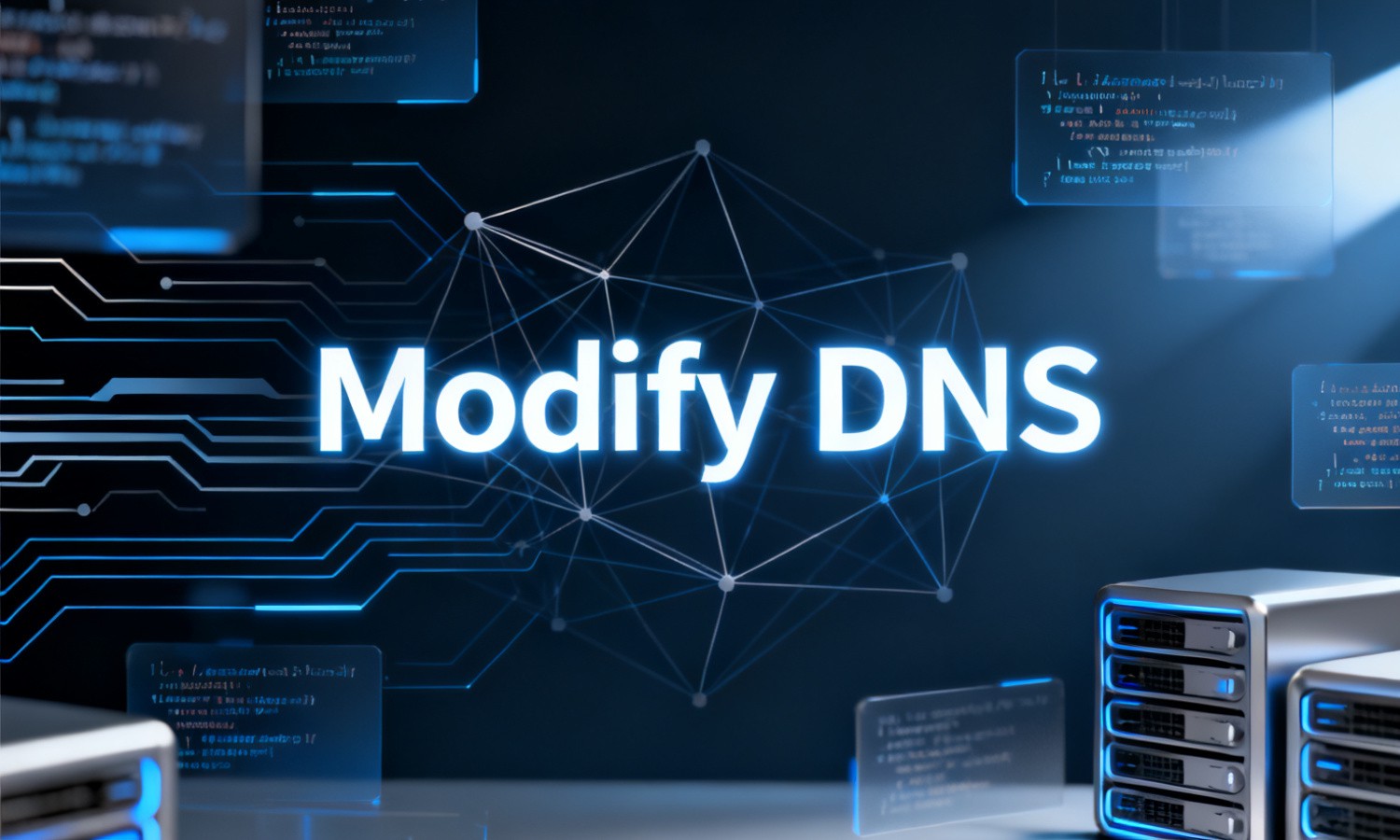 Modify DNS