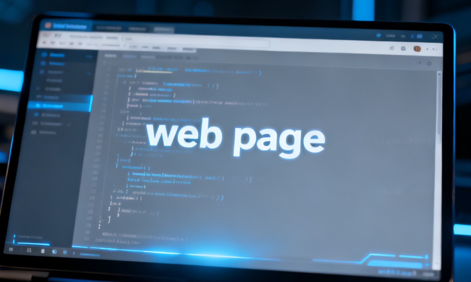 web page