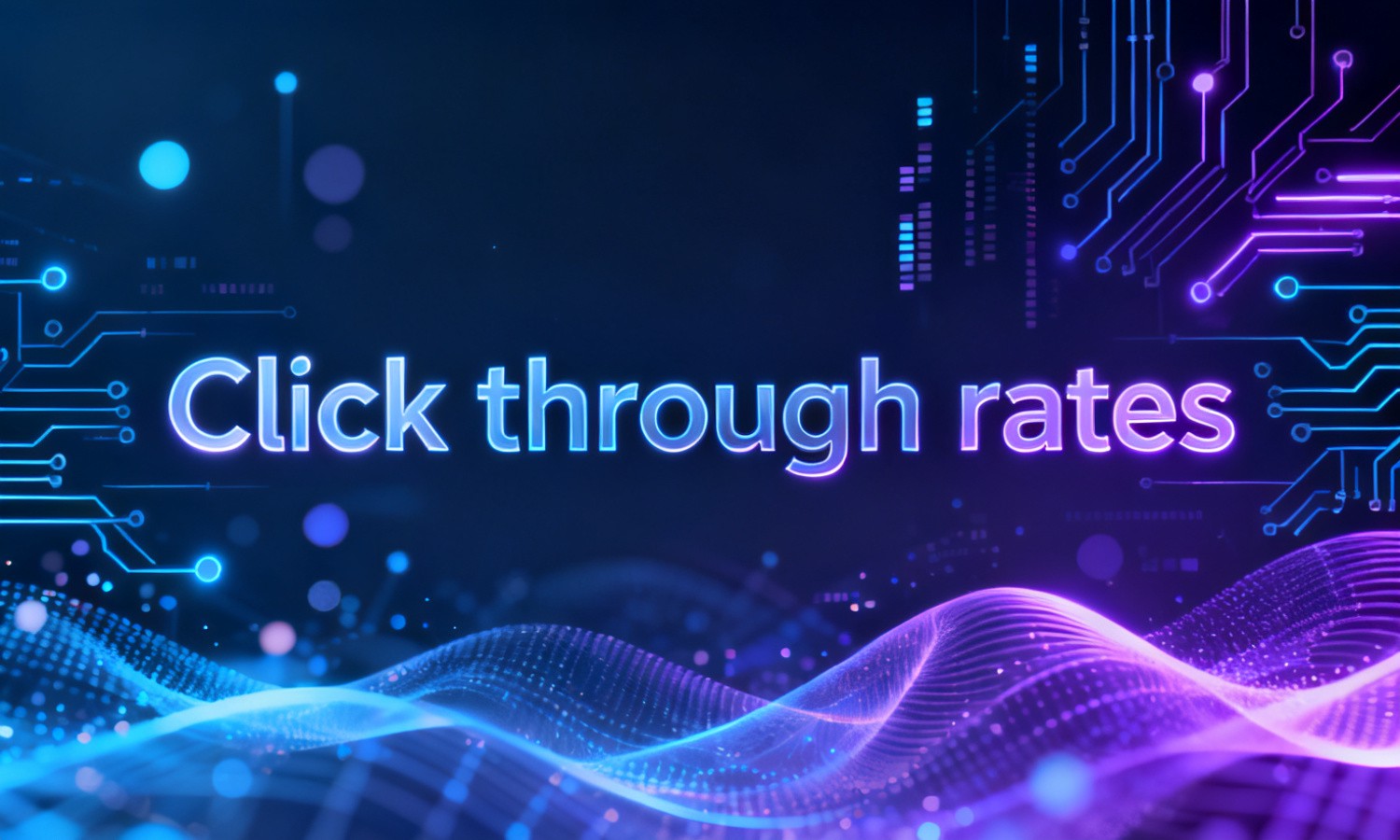 Click through rates