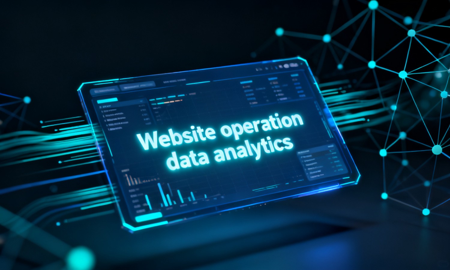 Website operation data analytics