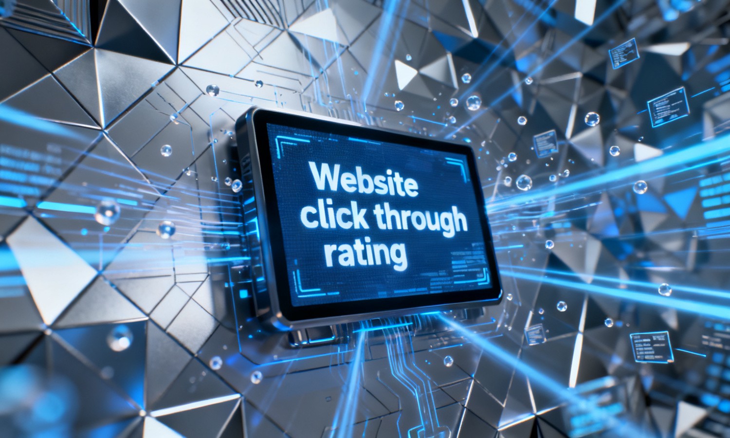Website click through rating