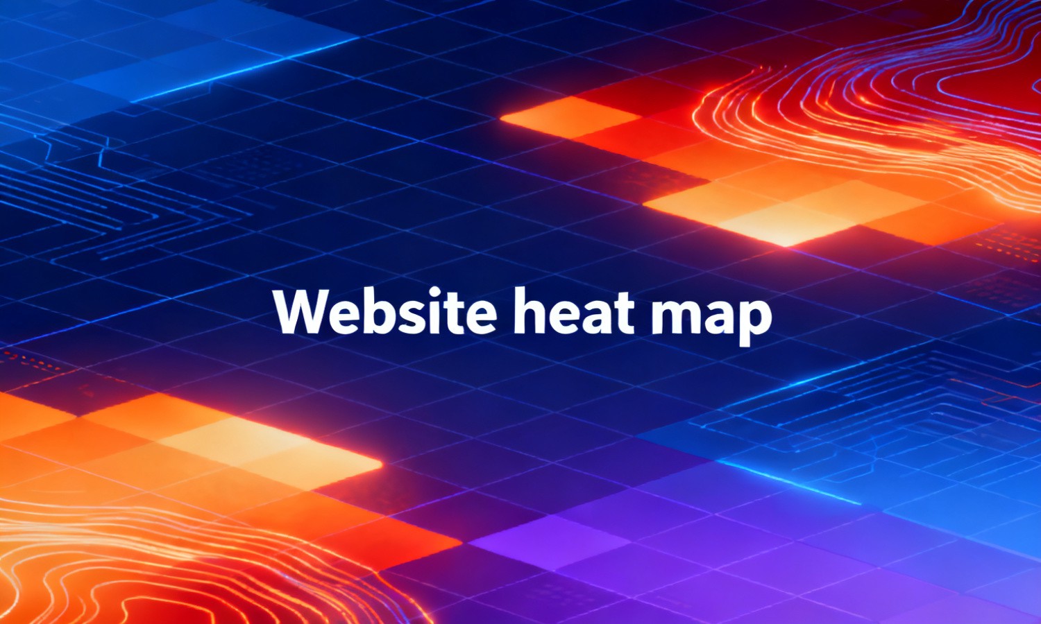Website heat map
