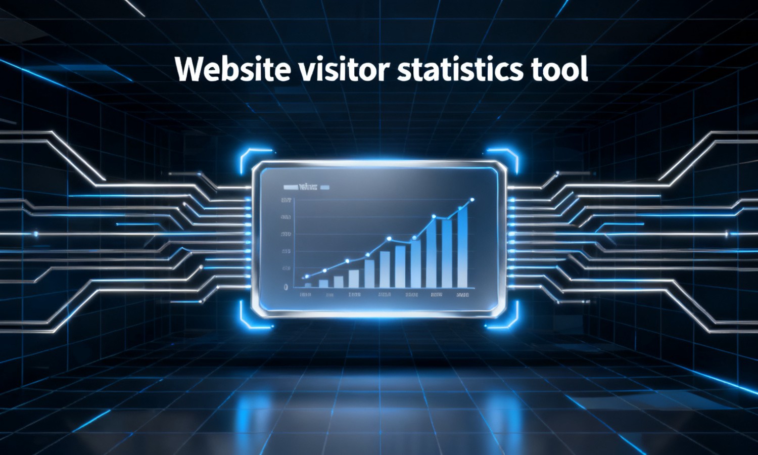 Website visitor statistics tool