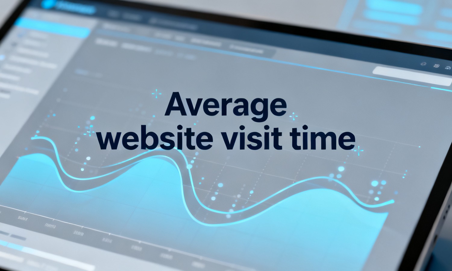 Average website visit time