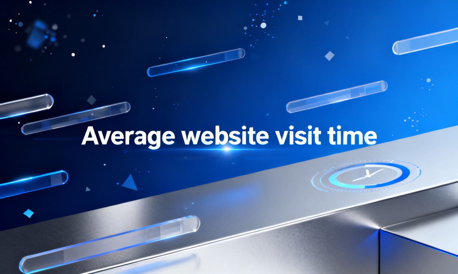 Average website visit time
