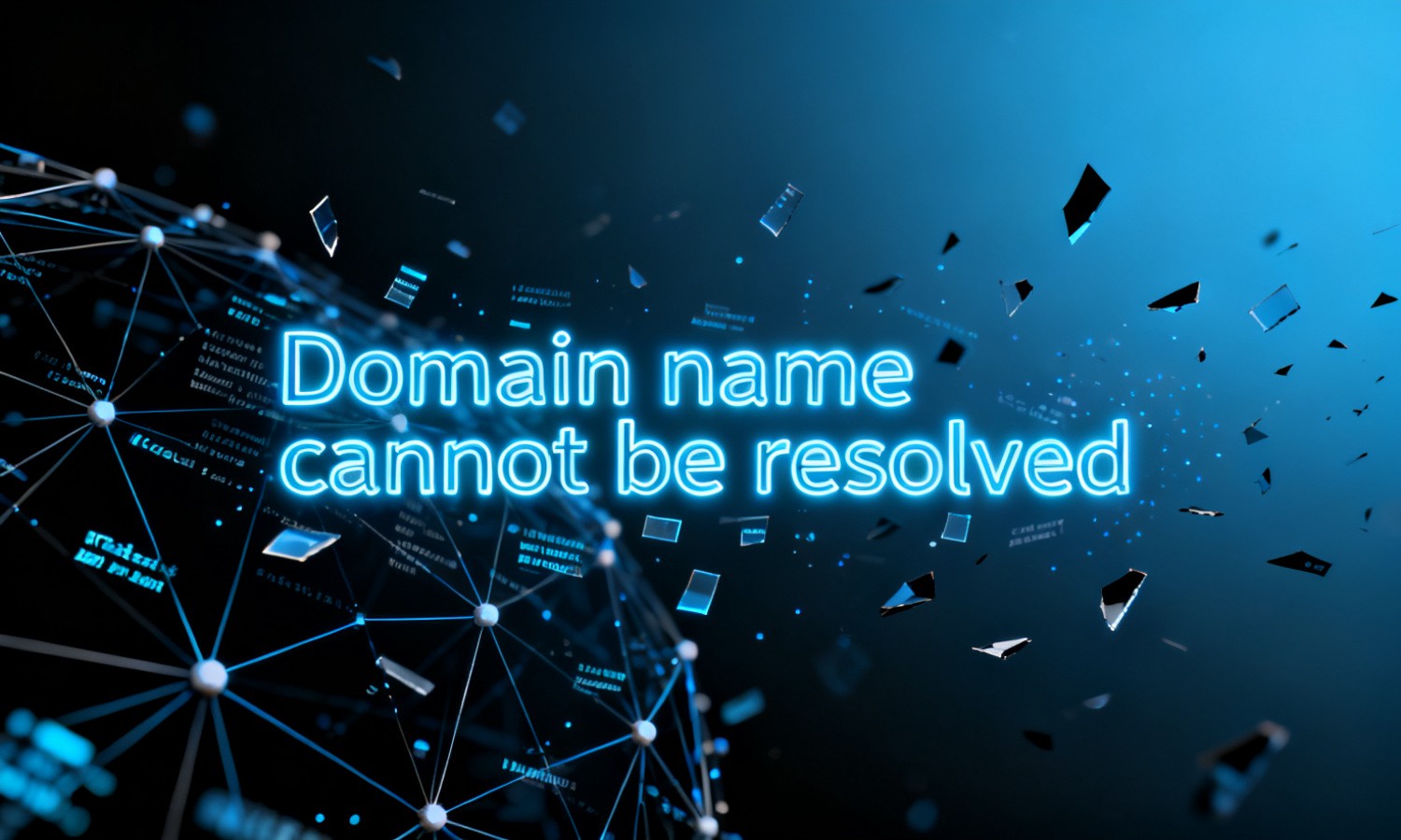 Domain name cannot be resolved