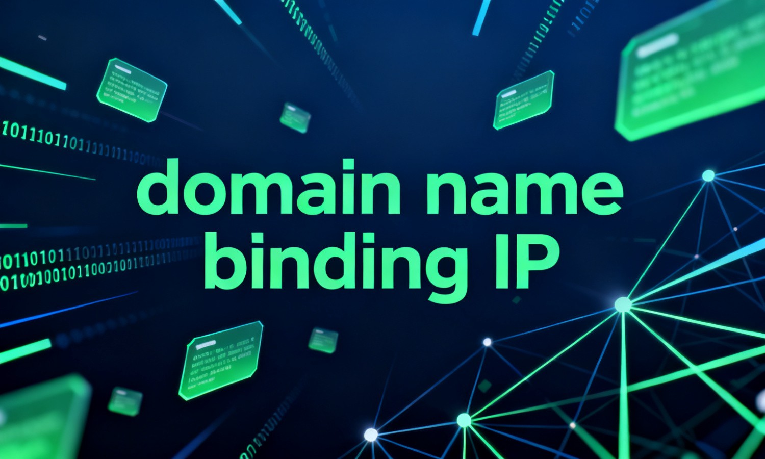 domain name binding IP