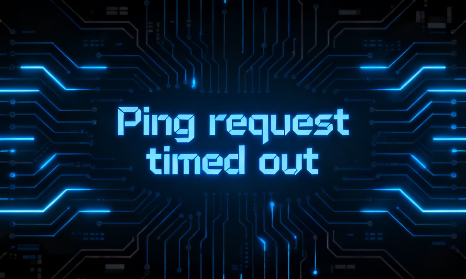 Ping request timed out