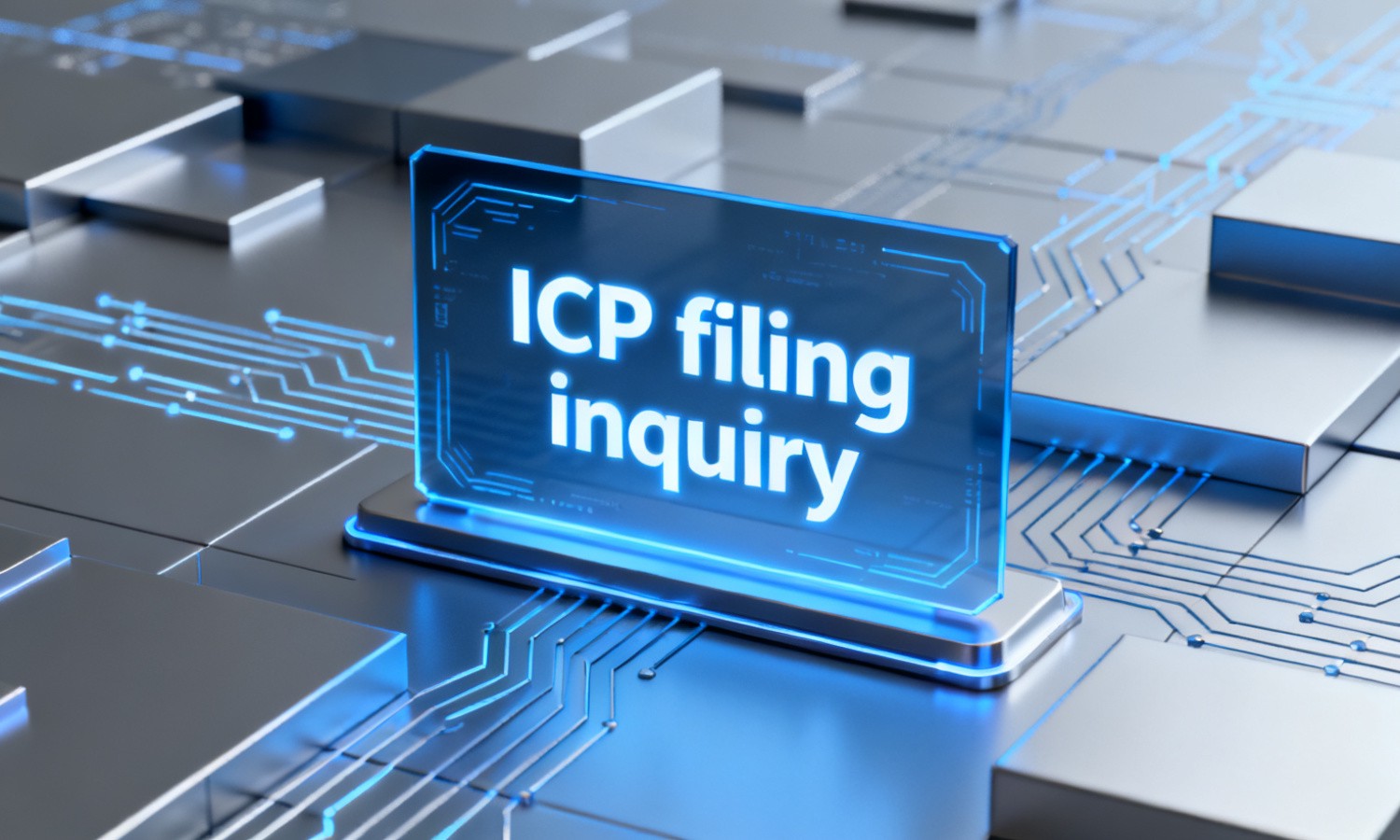 ICP filing inquiry