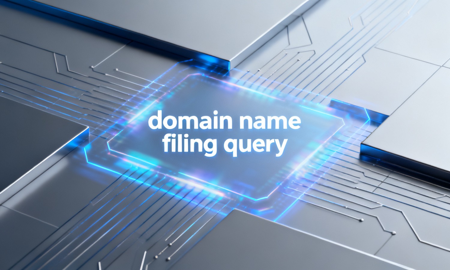 domain name filing query