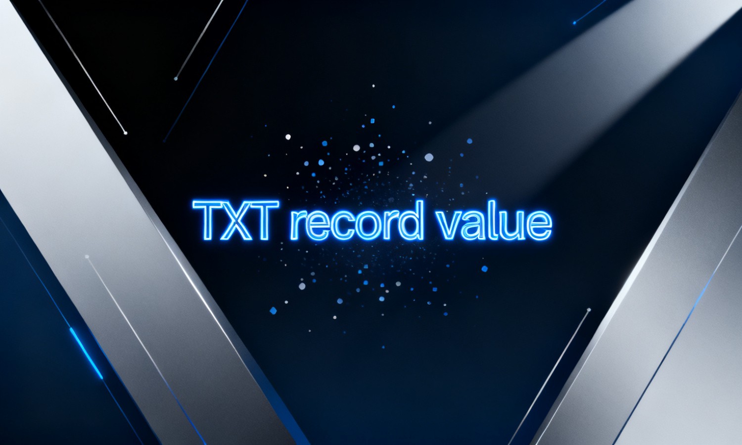 TXT record value