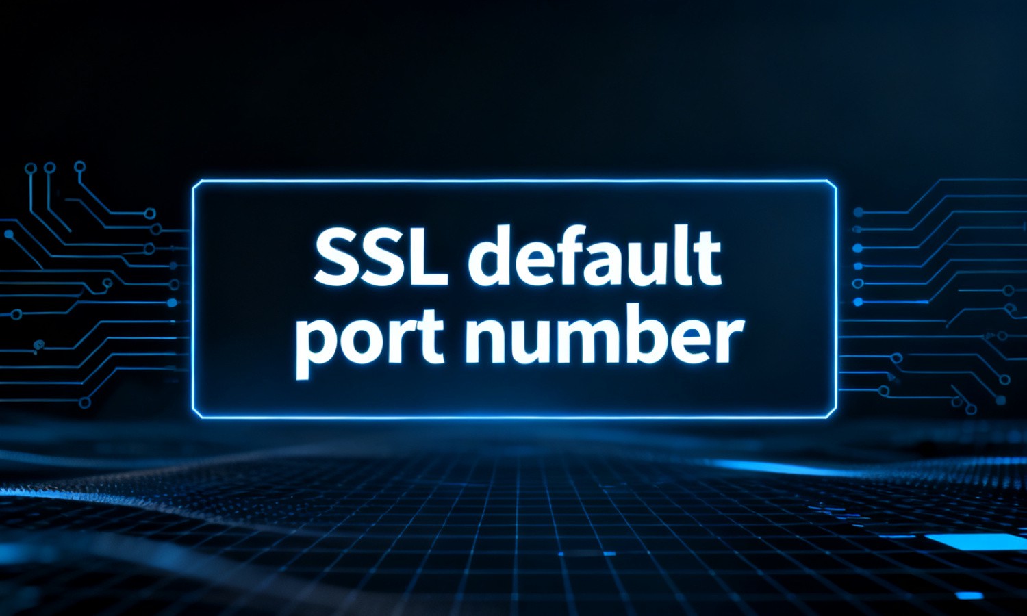 SSL default port number
