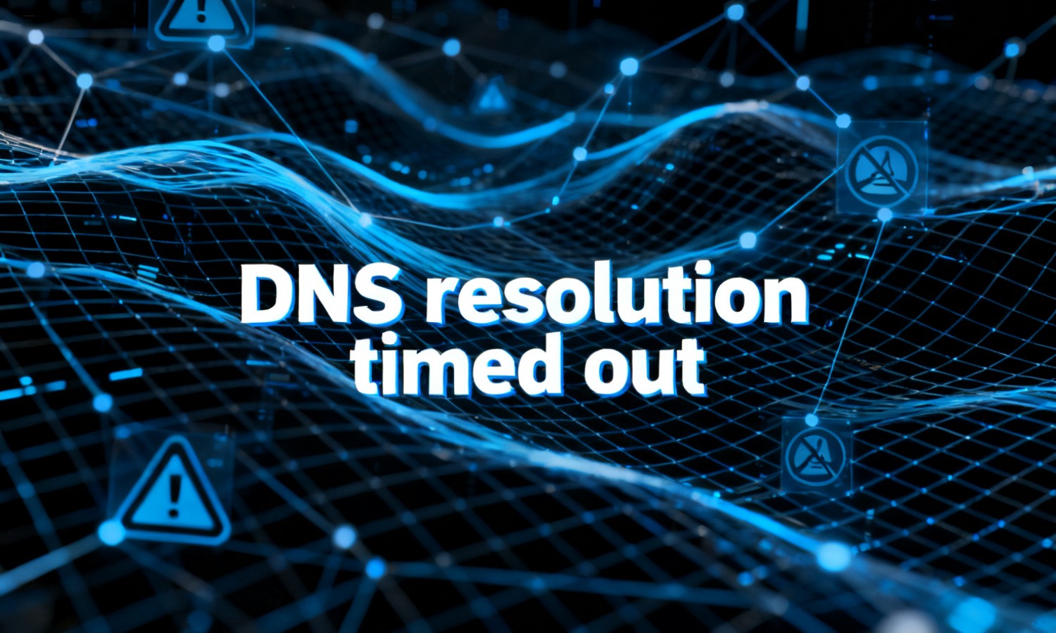 DNS resolution timed out