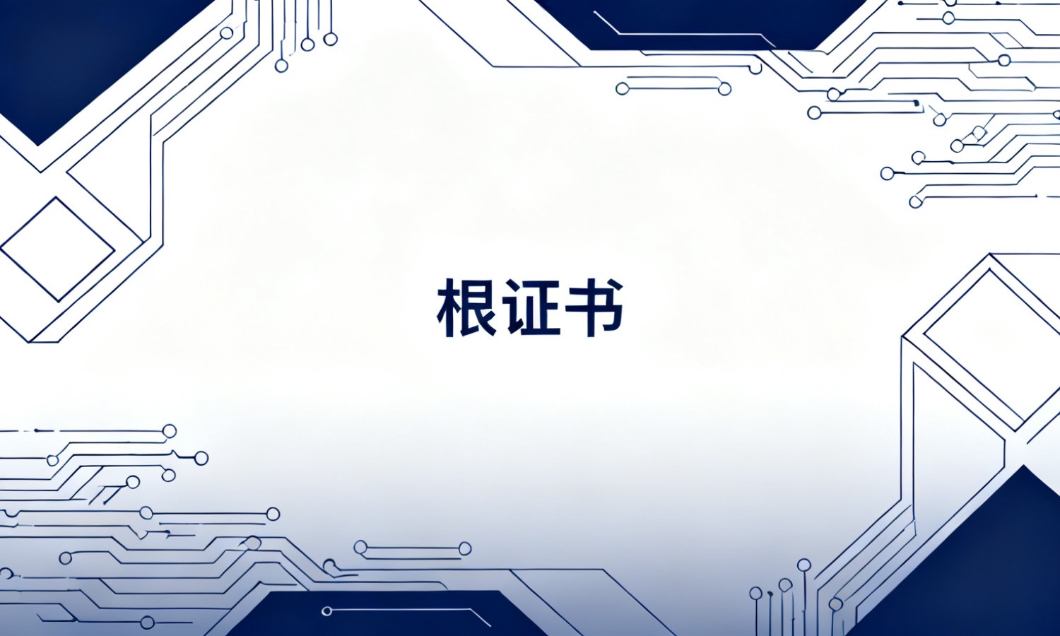 根证书