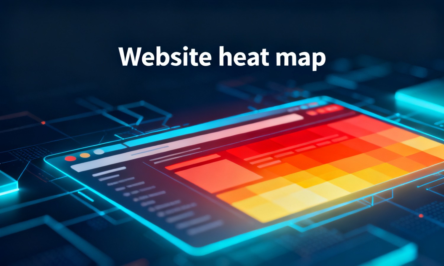 Website heat map
