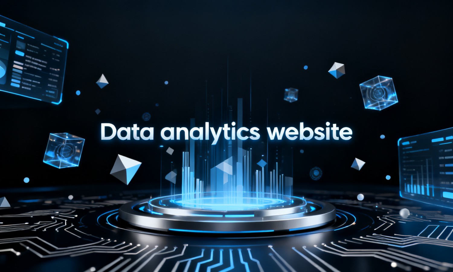 Data analytics website