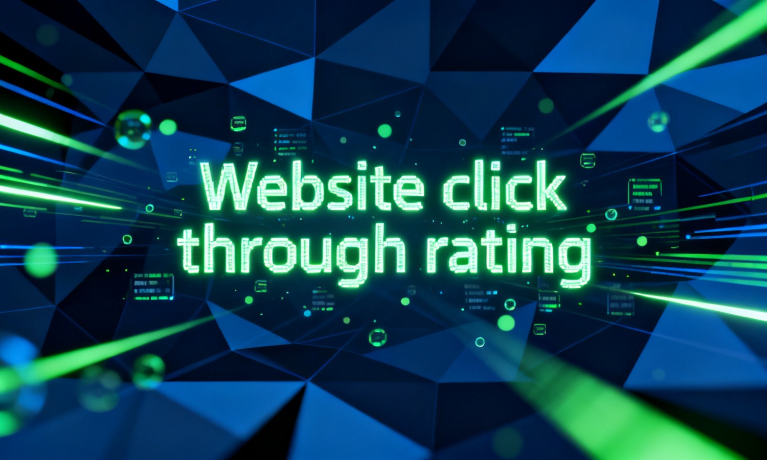 Website click through rating