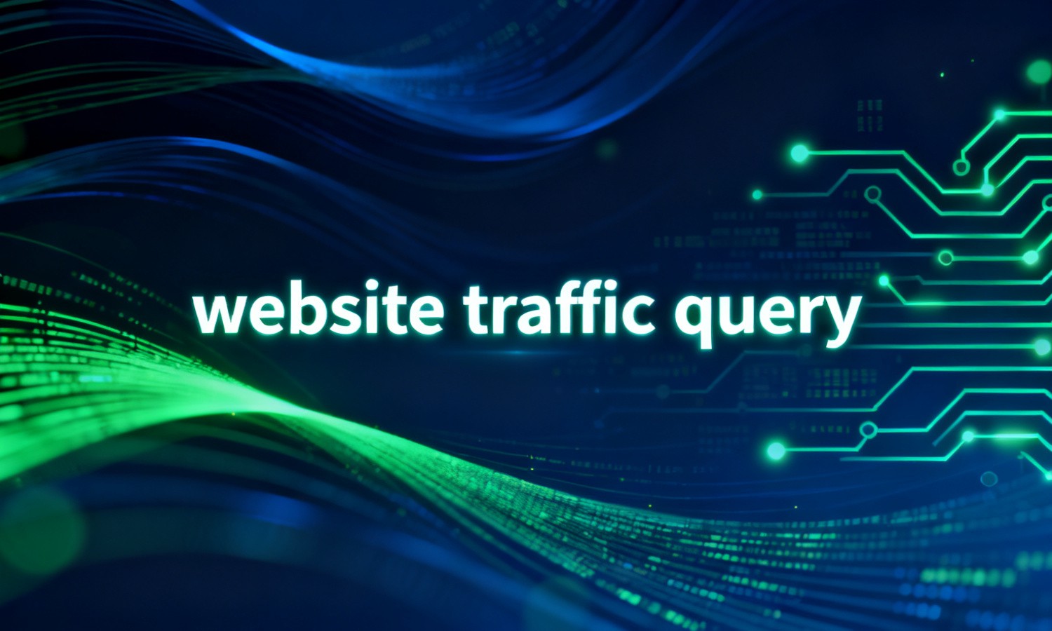 website traffic query