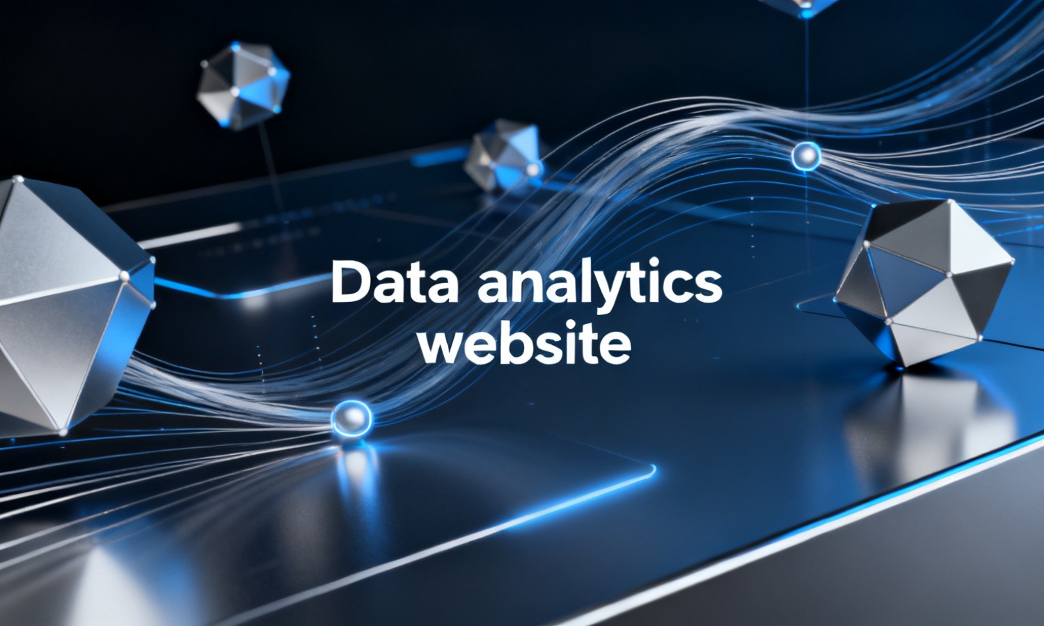 Data analytics website