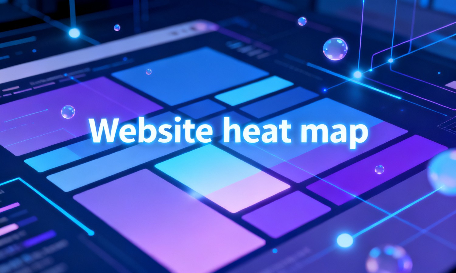 Website heat map