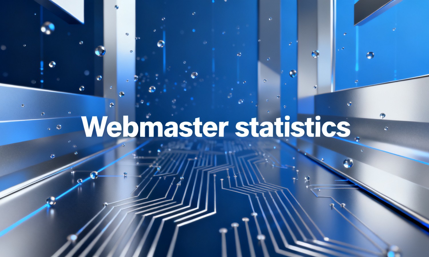Webmaster statistics