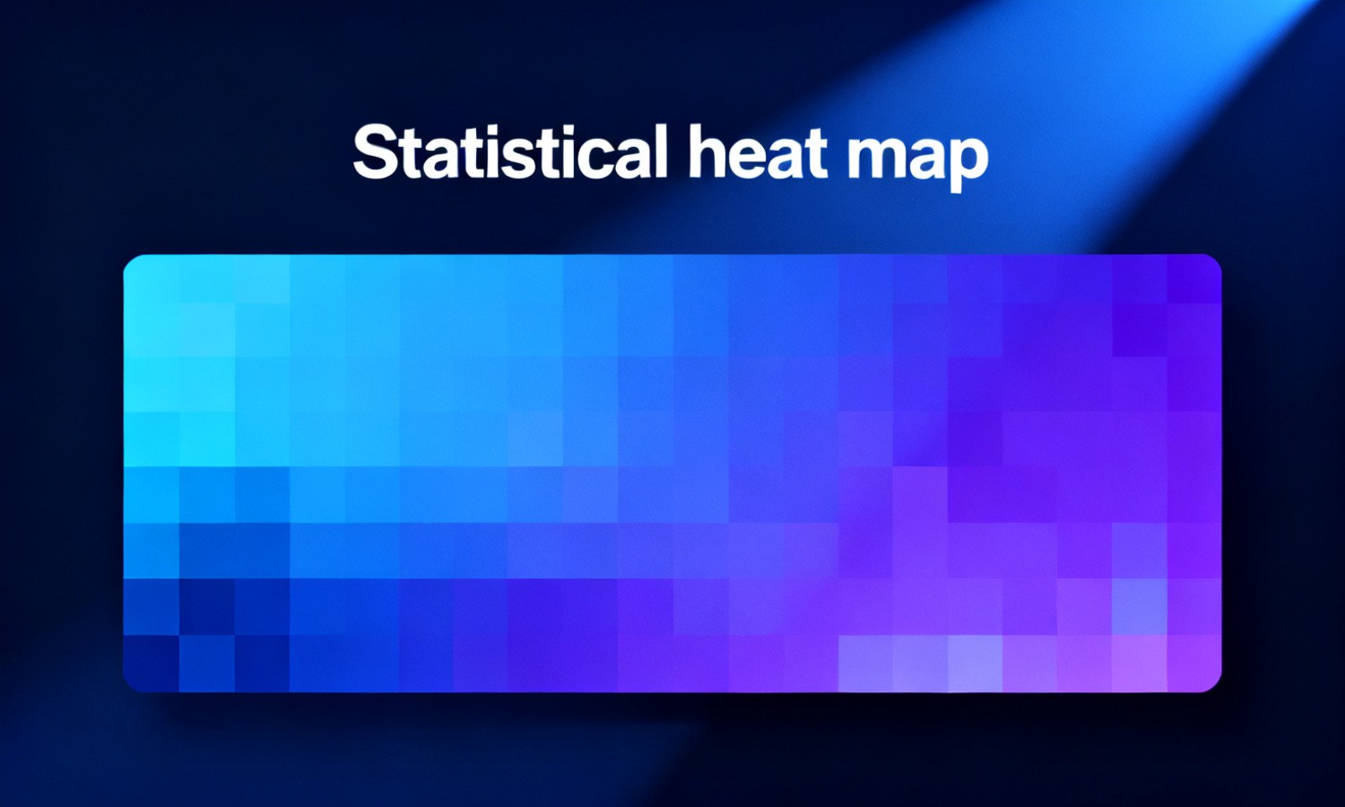 Statistical heat map