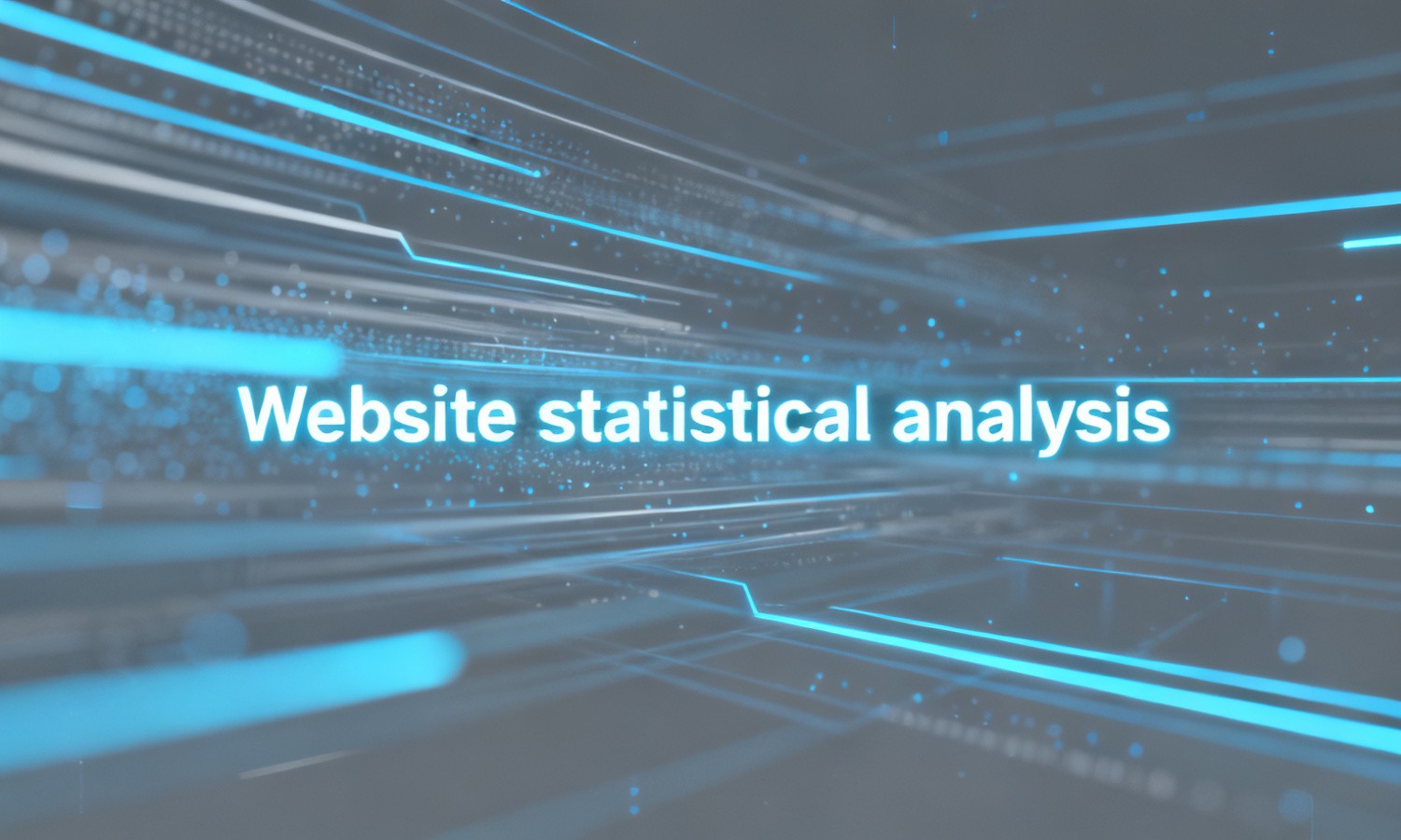 Website statistical analysis