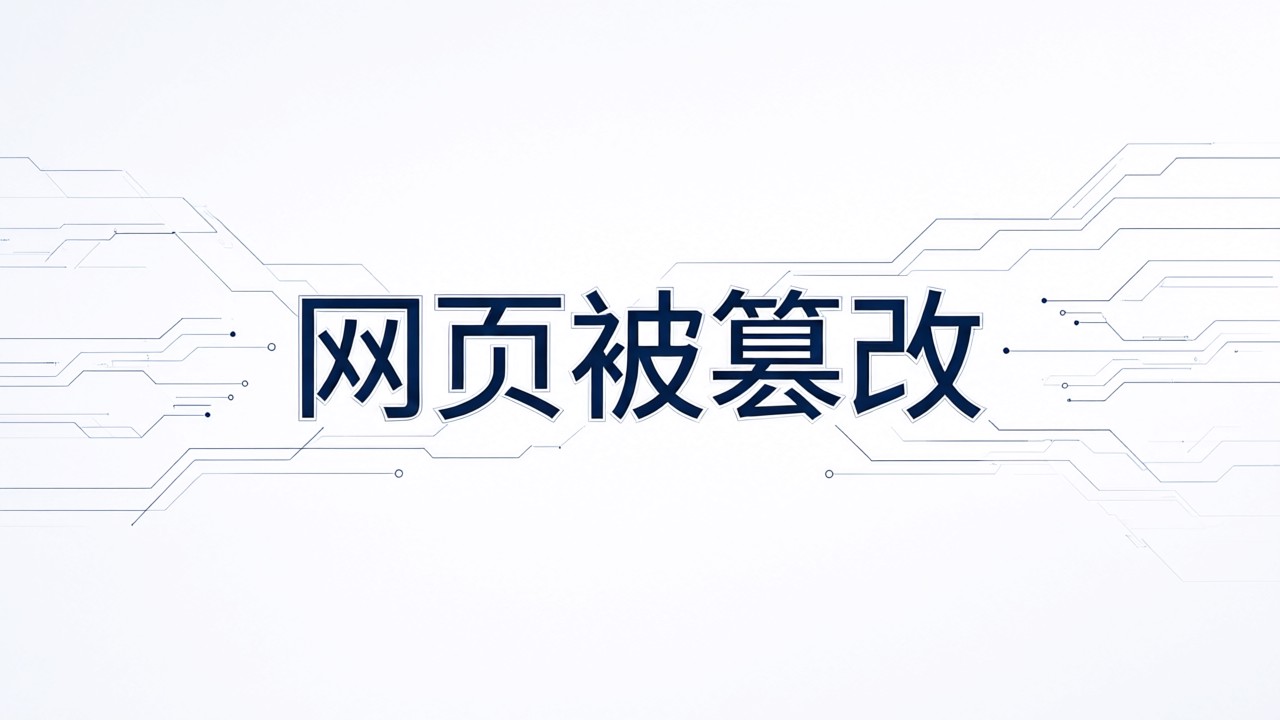 网页被篡改