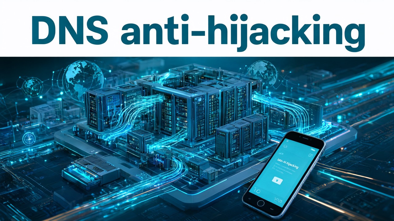 DNS anti-hijacking